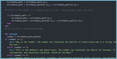Ruby challenge code image